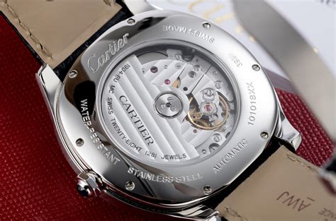 fake cartier watch movement